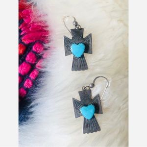 Sterling Silver & Turquoise Earrings!